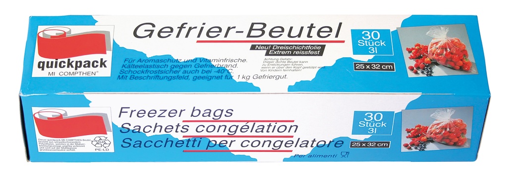 Мешки для заморозки