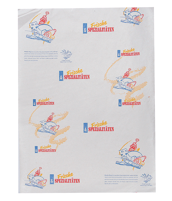 Vers voorpapier 35g/m², HDPE 7my, 1/8 vel.