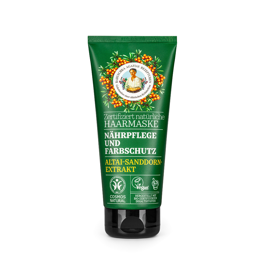 Сертифицированная натуральная маска для волос питательный ух