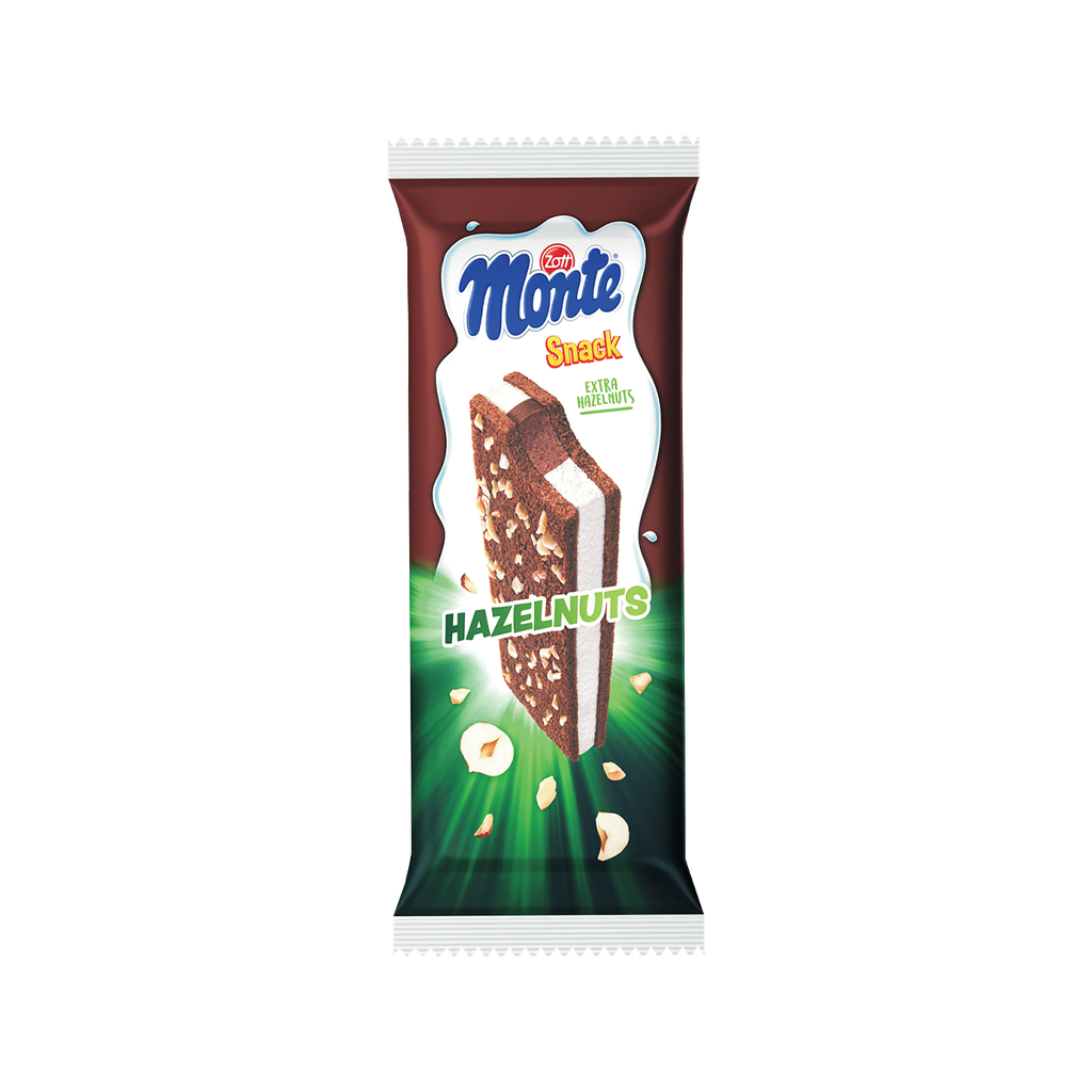 Monte Snack Broodje Notenmelk 29g
