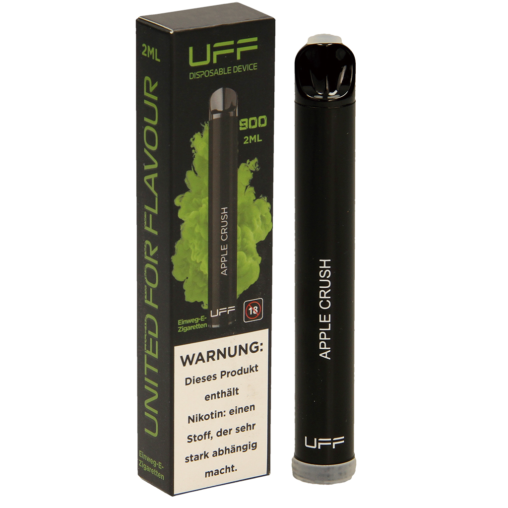 "Apple Crush" Wegwerpe-sigaret (met nicotine), 20mg/ml