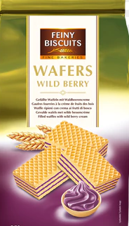 Feiny biscuits wafers wild berry