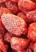 Aardbei gedroogd