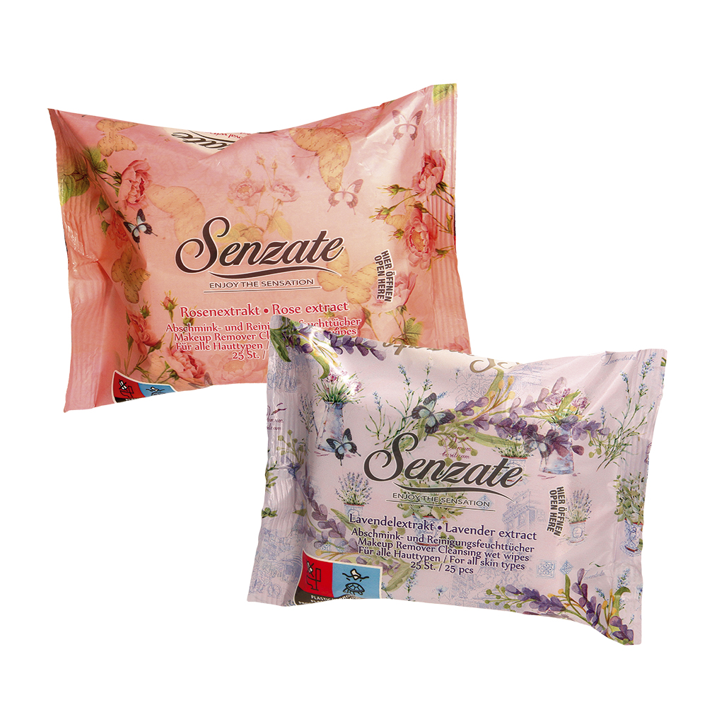 Romantic Салфетки для снятия макияжа 25 шт.