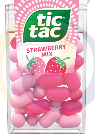 Tic tac aardbei mix
