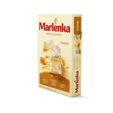 Marlenka napoleonky coffie cream