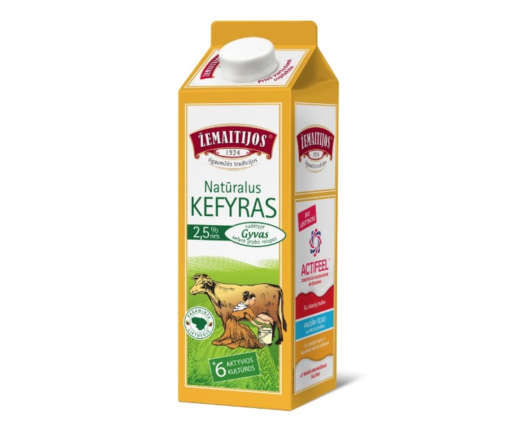 ŽEMAITIJOS kefir 2,5 % vet.,