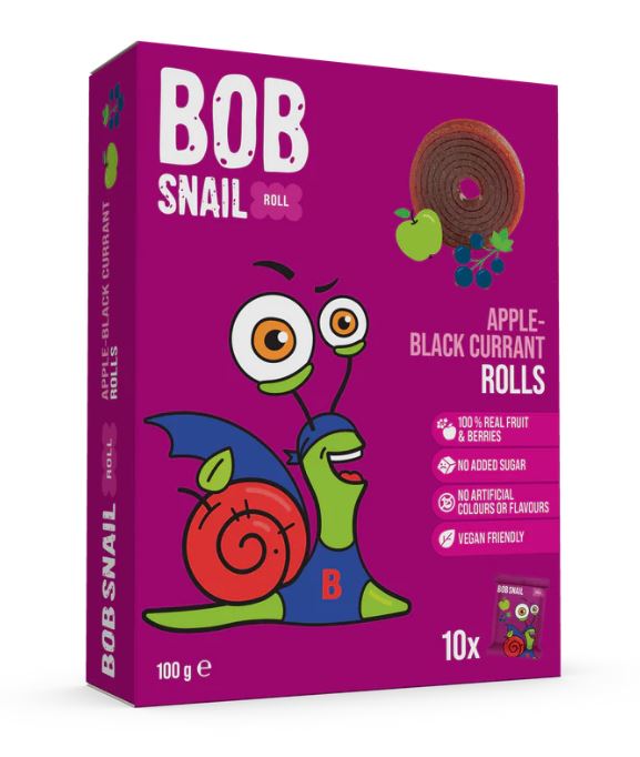 BOB SLAK APPEL/ZWARTE BESSEN ROLLETJE