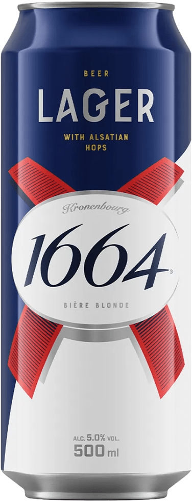KRONENBOURG 1664 BIER 5%