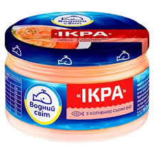 VODNYI SVIT KAVIAAR PASTA GEROOKTE ZALM 160G