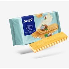 SELGA WAFELS MET KOKOS 180G