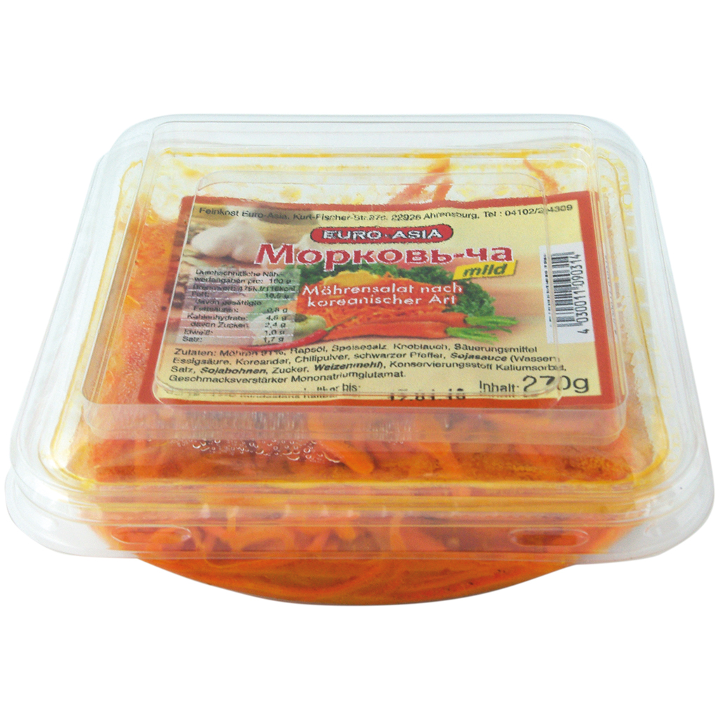 Wortelsalade op Koreaanse wijze