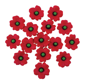 Pasen suikerdecoratie Klaproos