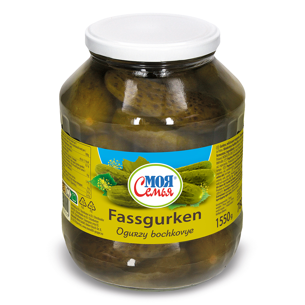 Moja Semja Огурцы бочковые