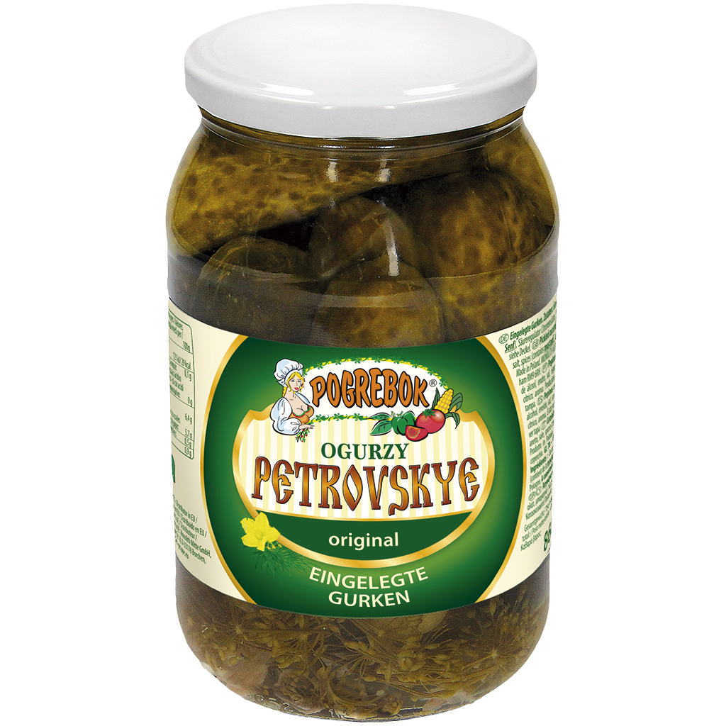 Pogrebok Маринованные огурцы "Petrovskie"