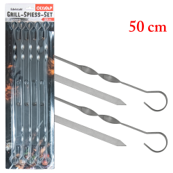 BBQ spiezen 50cm, 10 stucks