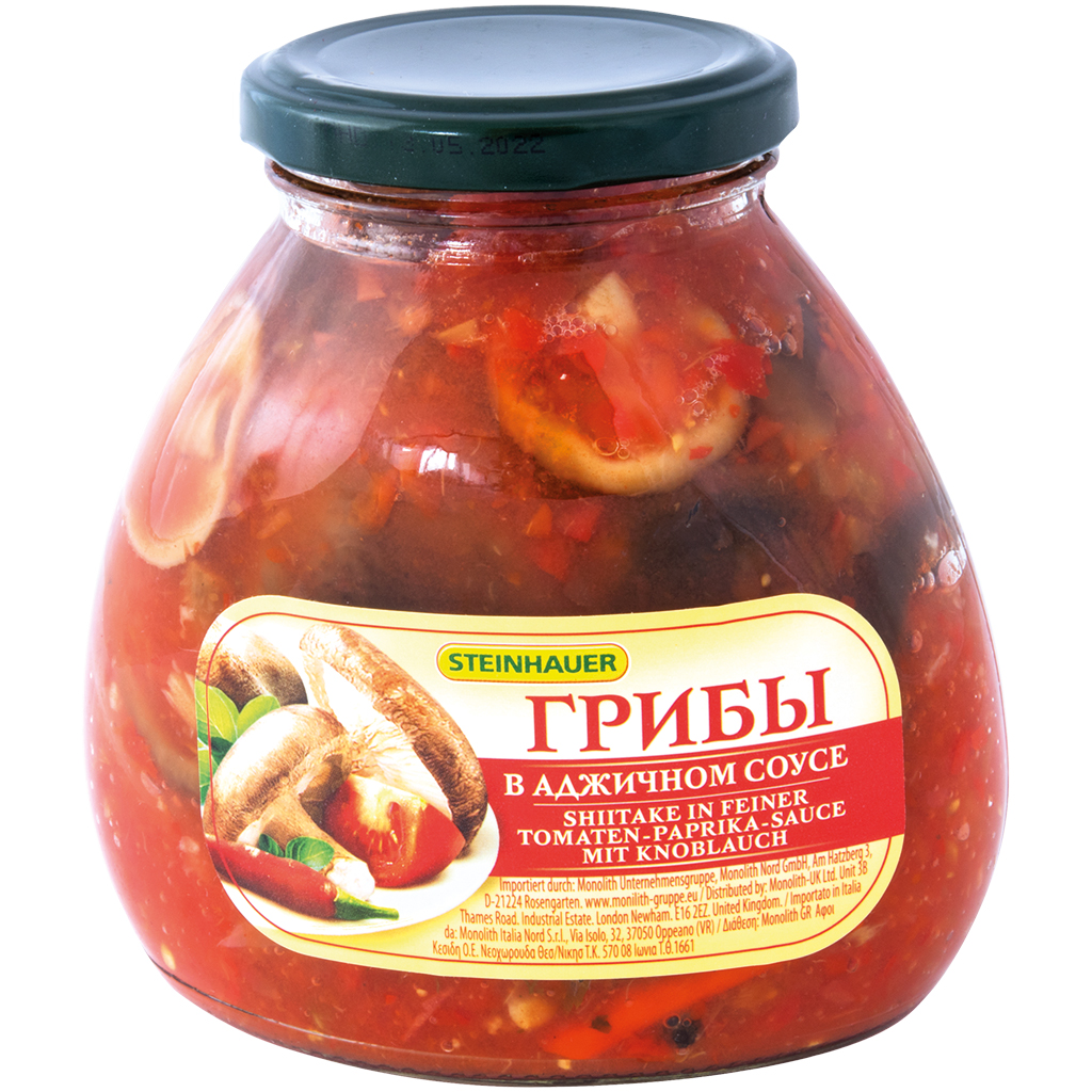 Грузди в аджичном соусе