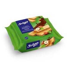 SELGA WAFELS MET HAZELNOOT 180G