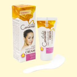 Ontharingscrème voor het gezicht Lady Caramel 50ml