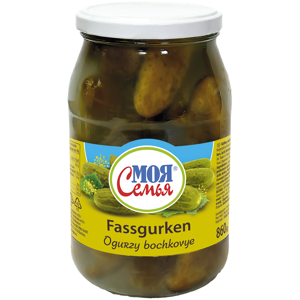 Moja Semja Огурцы бочковые
