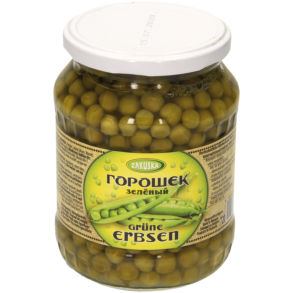 Groene erwten, middelgrof
