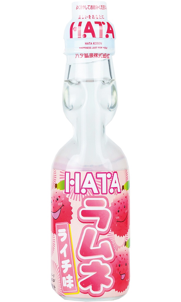 HATA KOSEN Ramune Frisdrank met Lycheesmaak 30X200ml