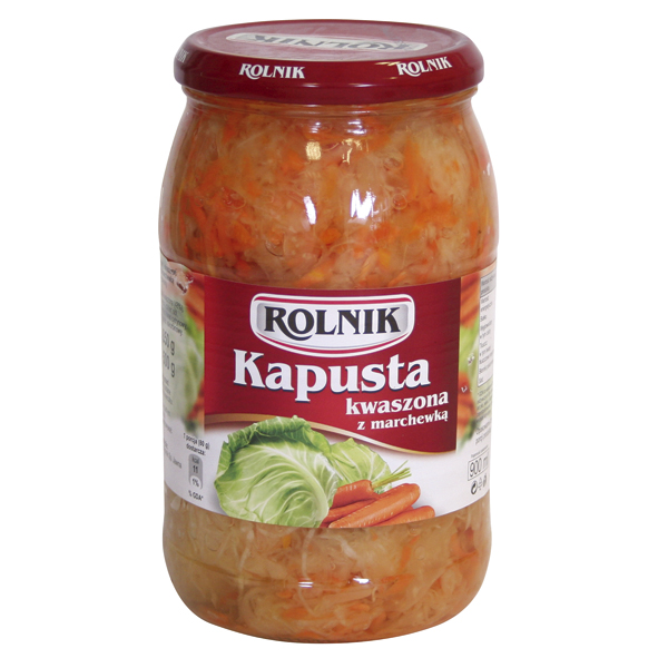 Квашеная капуста с морковью