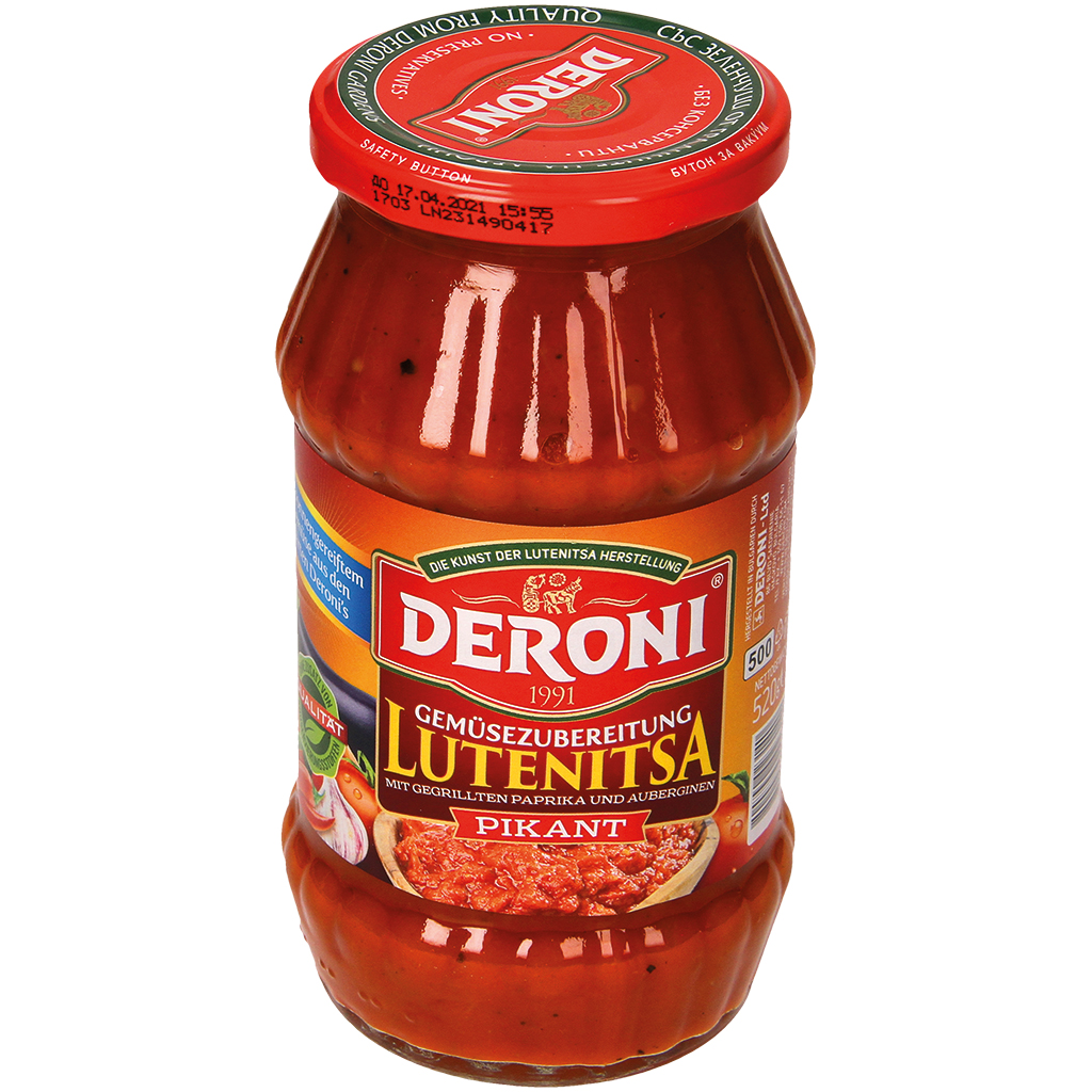 Deroni - Groente bereiding "Lutenitsa Pikant" met gegrilde p