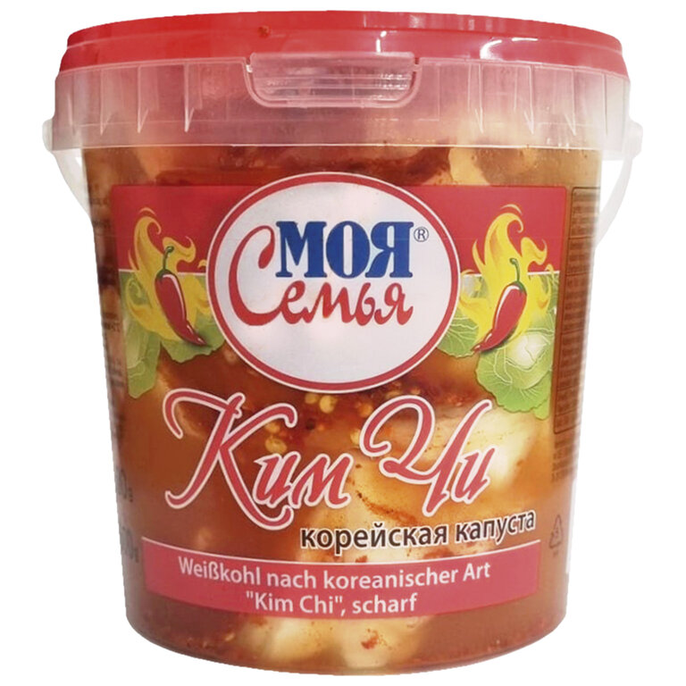 Witte kool in Koreaanse stijl "Kim Chi", heet.