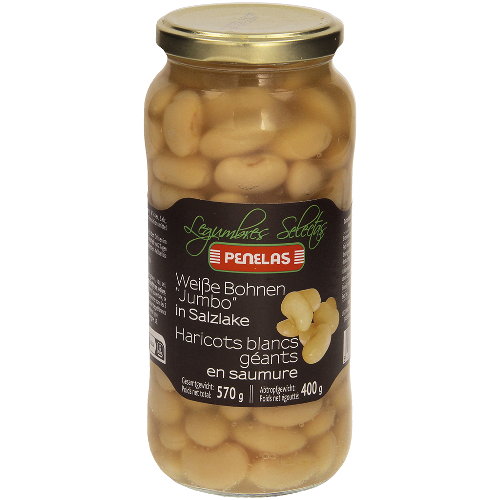 Penelas Witte bonen "Jumbo" in pekel