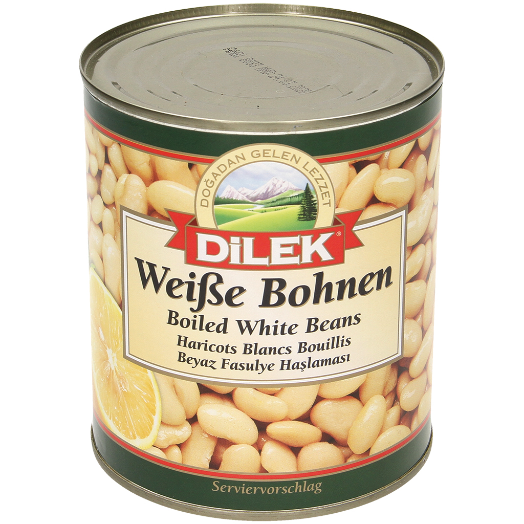 Gekookte witte bonen