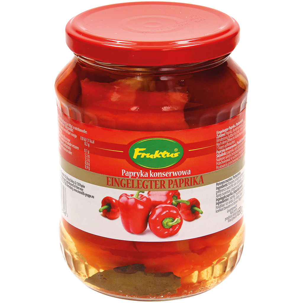 Ingelegde paprika