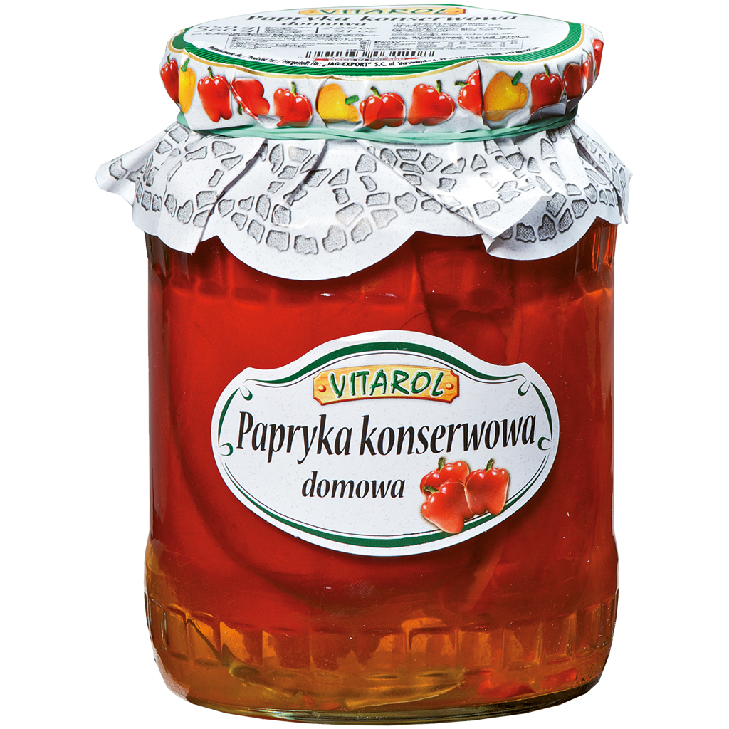 Маринованный красный перец