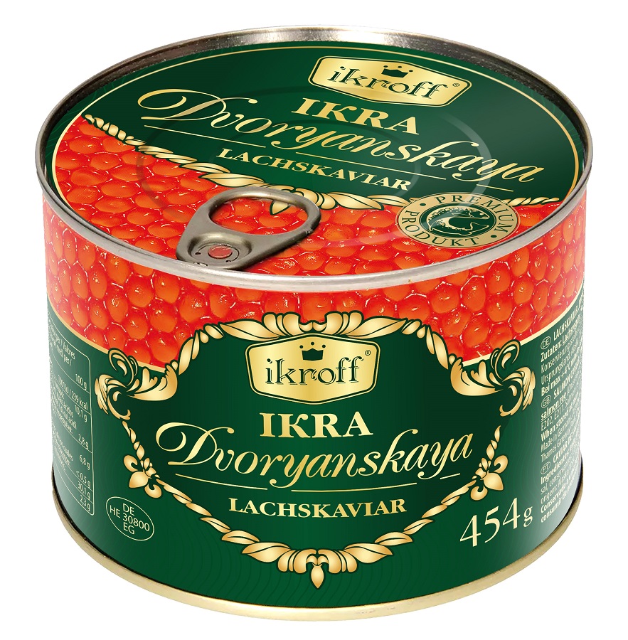 "IKROFF" zalmkaviaar "Dvoryanskaya"