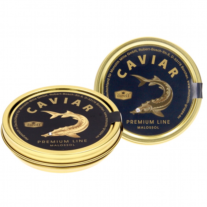 Икра Осетра "Ikroff" Премиум Линия