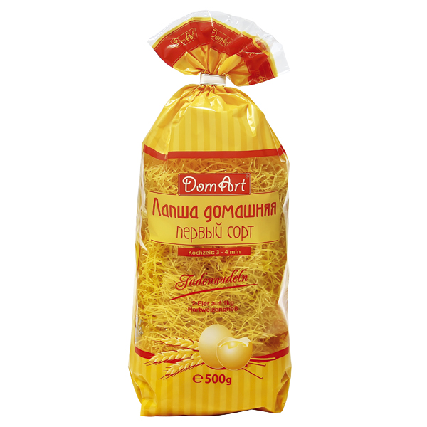Лапша домашняя первый сорт