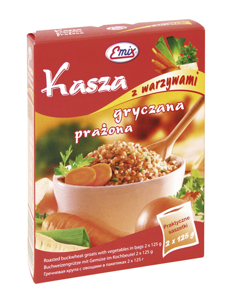 Гречневая каша с овощами быстрого приготовления