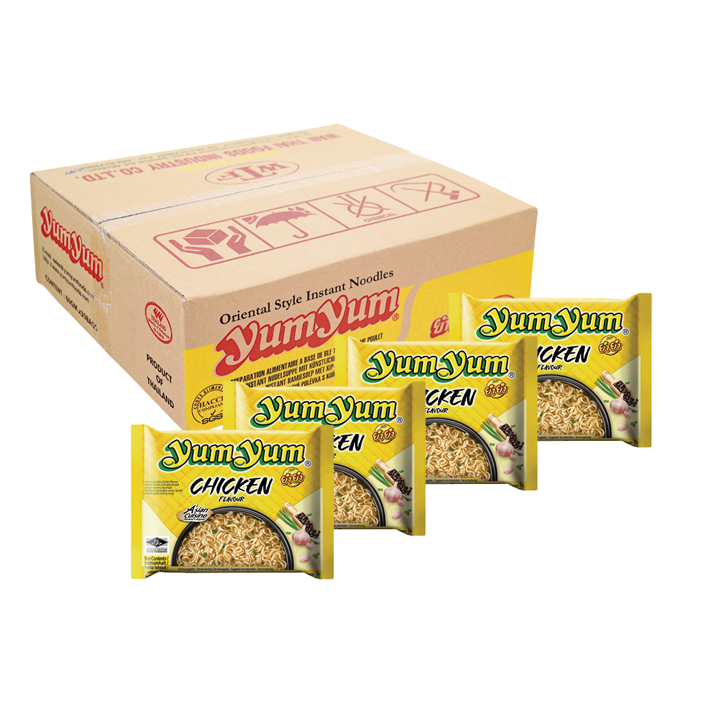 Noodle gerecht met kippenvleessmaak "Yum-Yum" 30 x 60g