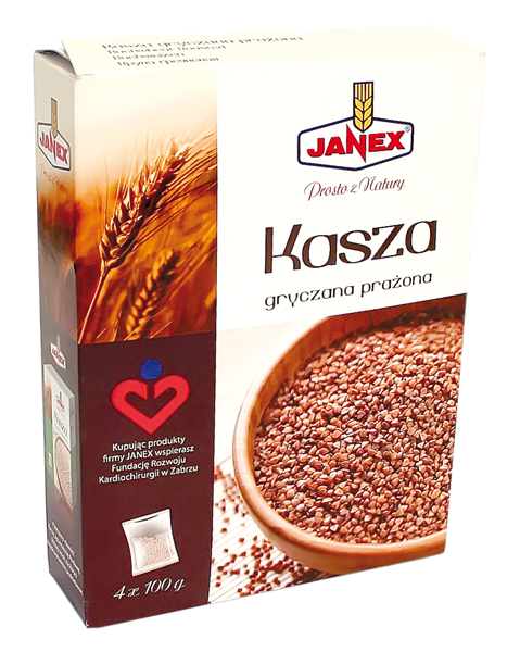 Boekweit in kookzak "Kasza gryczana" 4 x 100g