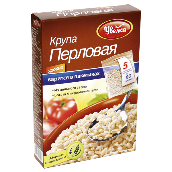 Перловая крупа в пакетиках