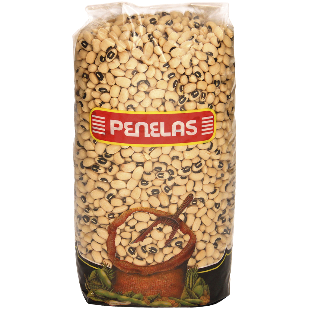 Белая фасоль с черным глазком