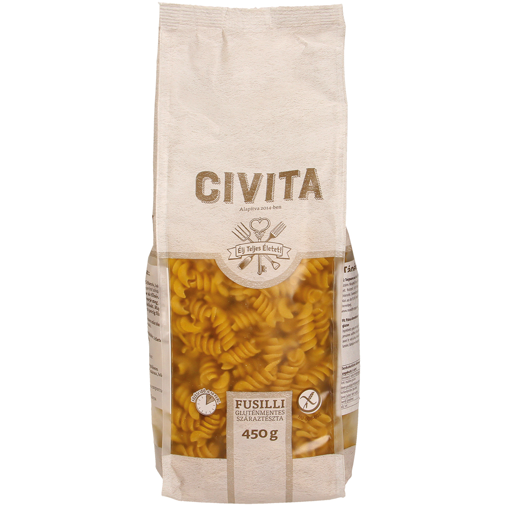 Макаронные изделия "Fusilli", из кукурузной муки, от природы