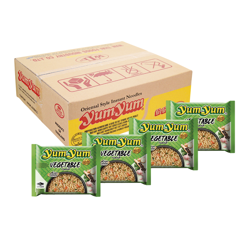 Instant noedels met groentesmaak "Yum-Yum", 30 x 60g