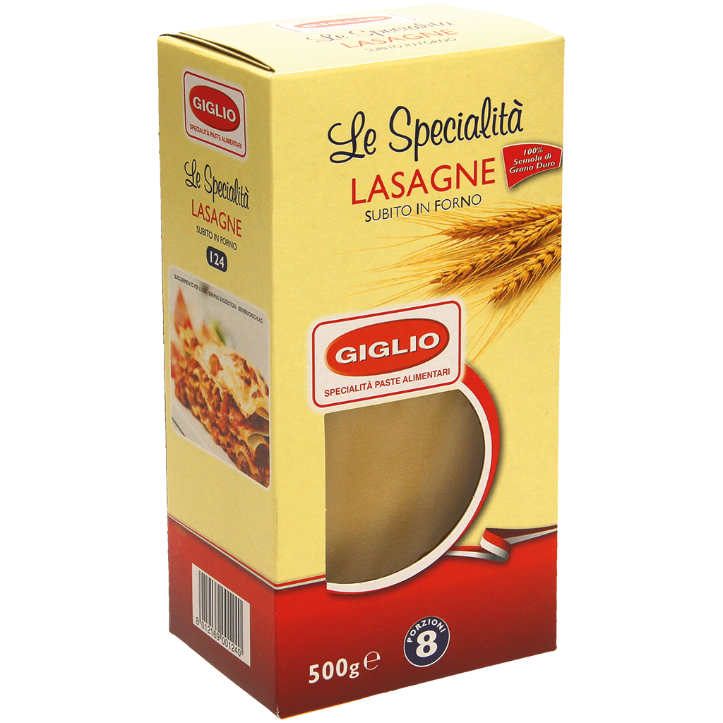 Pasta van durumgries "Lasagne"