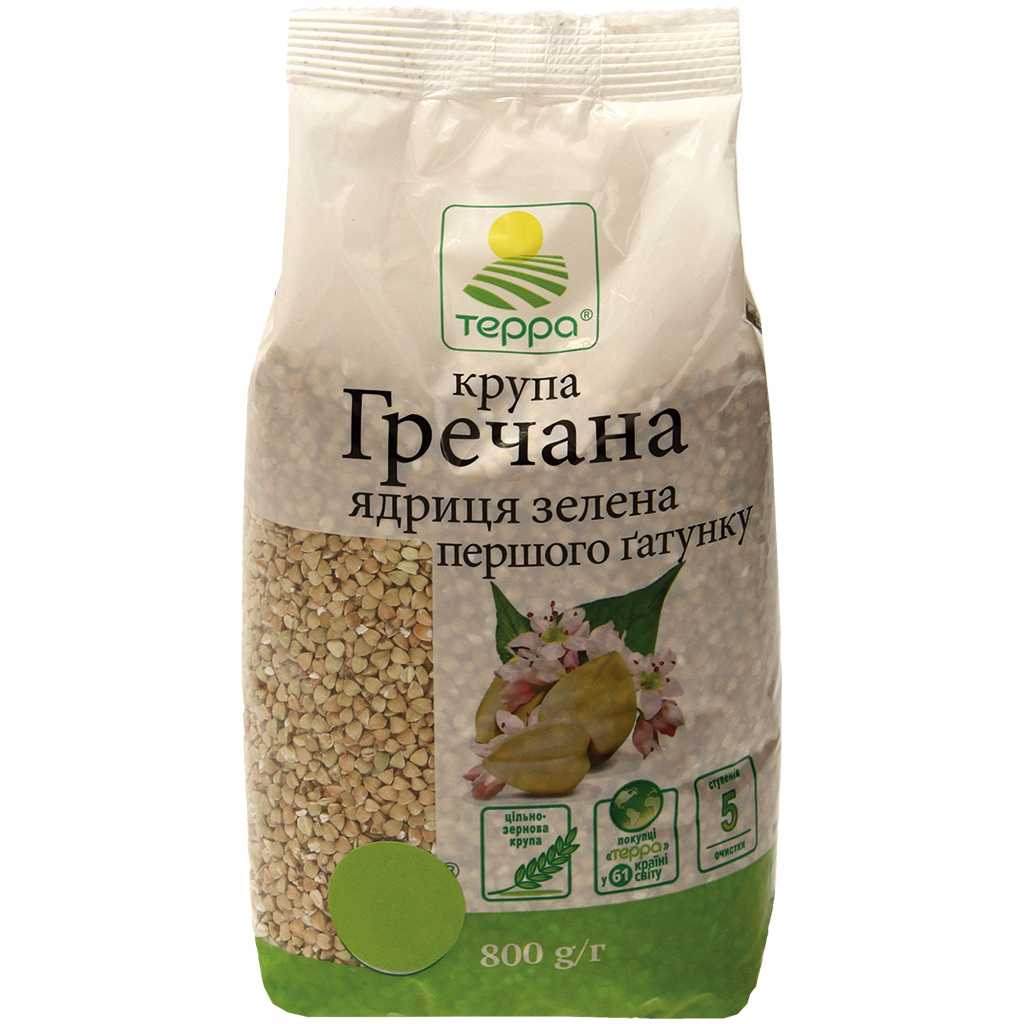 Крупа гречневая зеленая