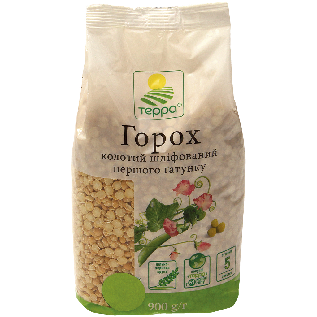 Горох желтый колотый