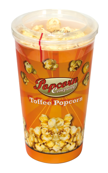 Popcorn met karamel