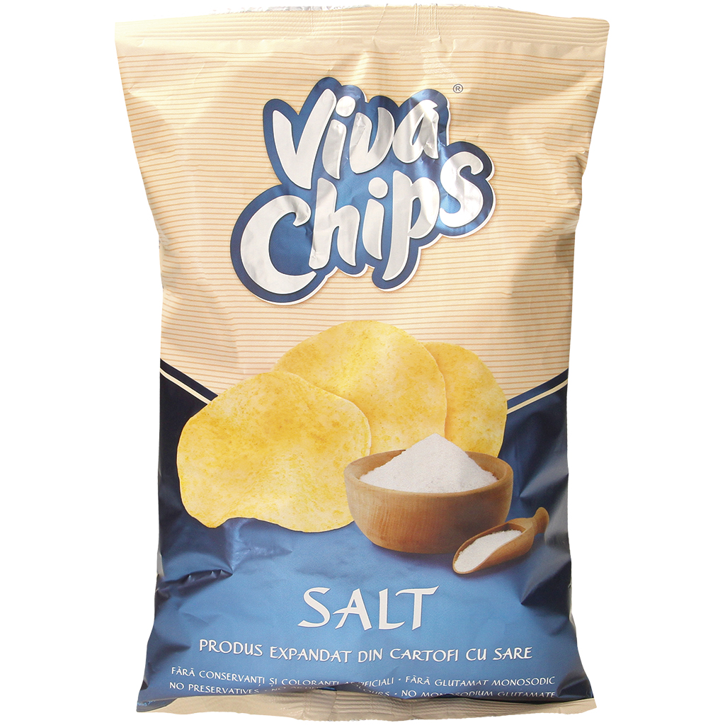 VIVA CHIPS - соленый картофельно-пшеничный снек