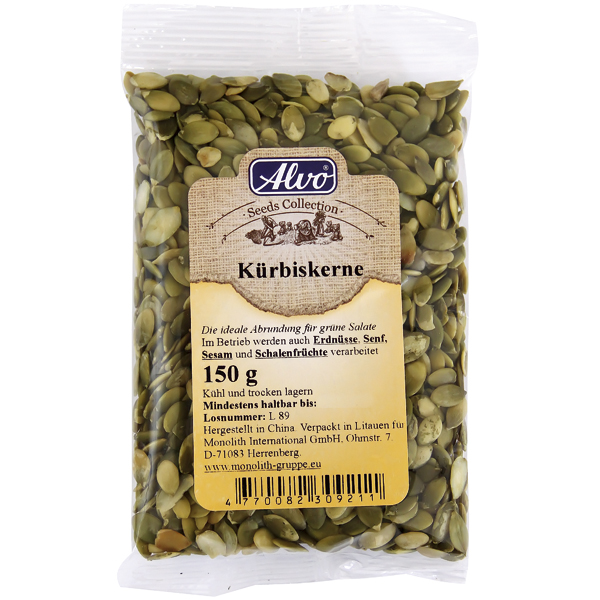 Семена тыквы, очищенные