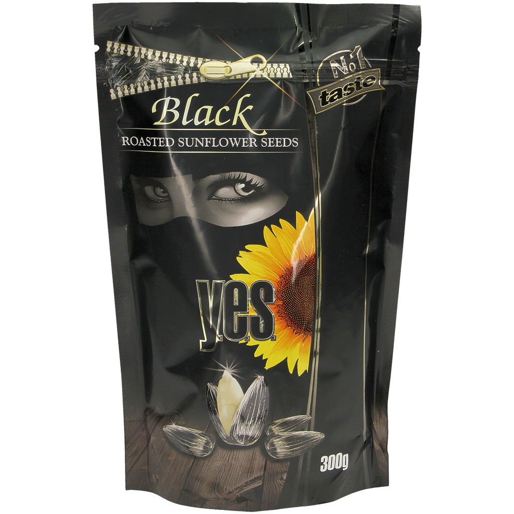 Семечки подсолнечные черные обжаренные